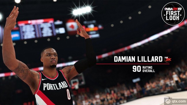2K19官方陆续公布了NBA各球员能力值