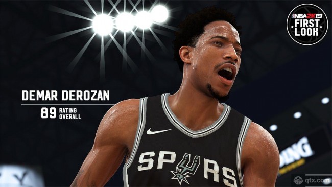 2K19官方陆续公布了NBA各球员能力值