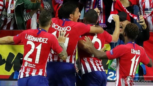 欧洲超级杯战报 马德里竞技4-2皇家马德里 加时决胜 赢得超级杯冠军