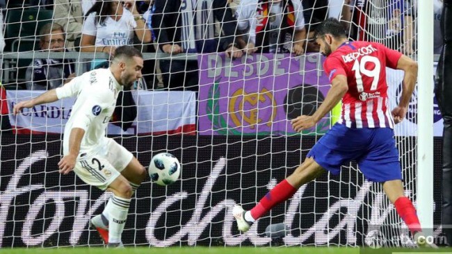 欧洲超级杯战报 马德里竞技4-2皇家马德里 加时决胜 赢得超级杯冠军