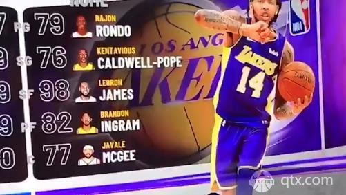 NBA2K19各球队预计首发球员能力值公布