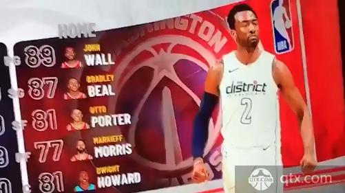 NBA2K19各球队预计首发球员能力值公布