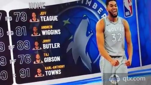 NBA2K19各球队预计首发球员能力值公布