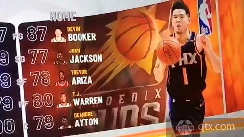 NBA2K19各球队预计首发球员能力值公布