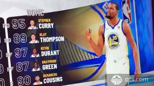 NBA2K19各球队预计首发球员能力值公布