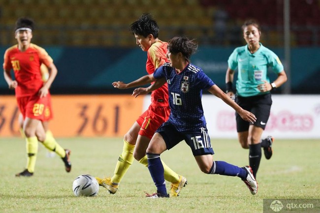 亚运会 中国女足0-1日本女足错失冠军