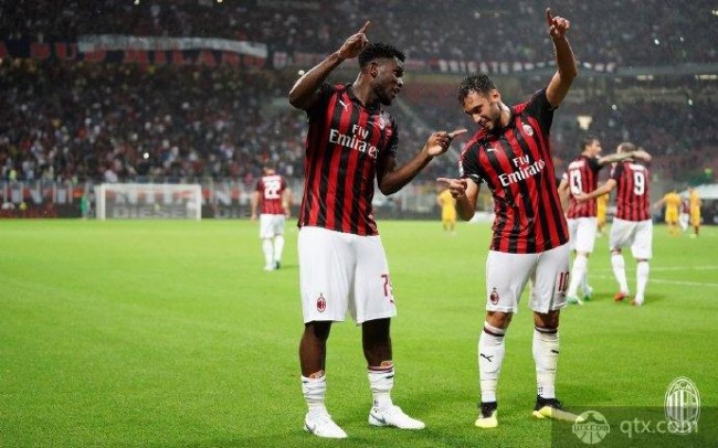 AC米兰VS罗马全场战报 库特罗内绝杀进球AC米兰2-1罗马