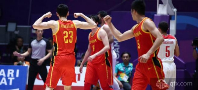 亚运会男篮决赛中国84-72逆转伊朗夺得冠军