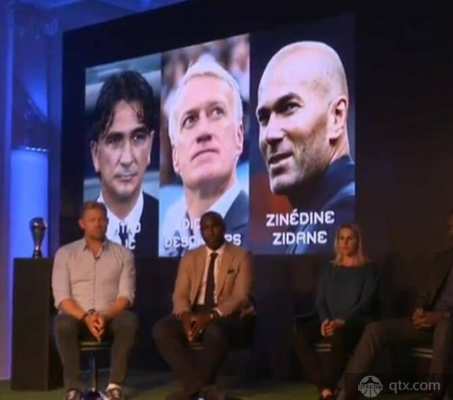 国际足联年度最佳教练三人候选公布 达里奇德尚齐达内入选