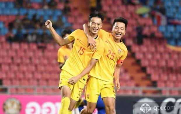 U19国青赛 刘若钒凌空抽射破门中国1-0泰国