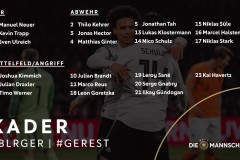 德國隊公布新一期球員號碼：布蘭特獲得10號球衣